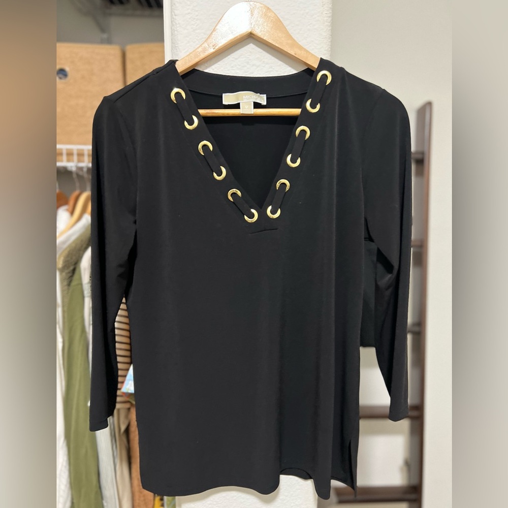 MICHAEL KORS Black Blouse